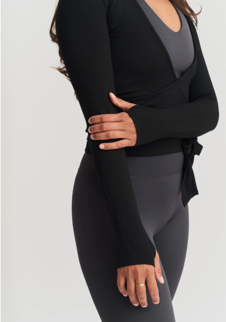 Glamour™ Pilates Wrap Top