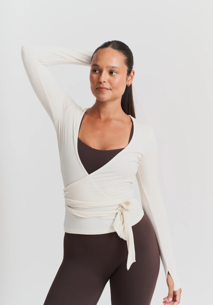 Glamour™ Pilates Wrap Top