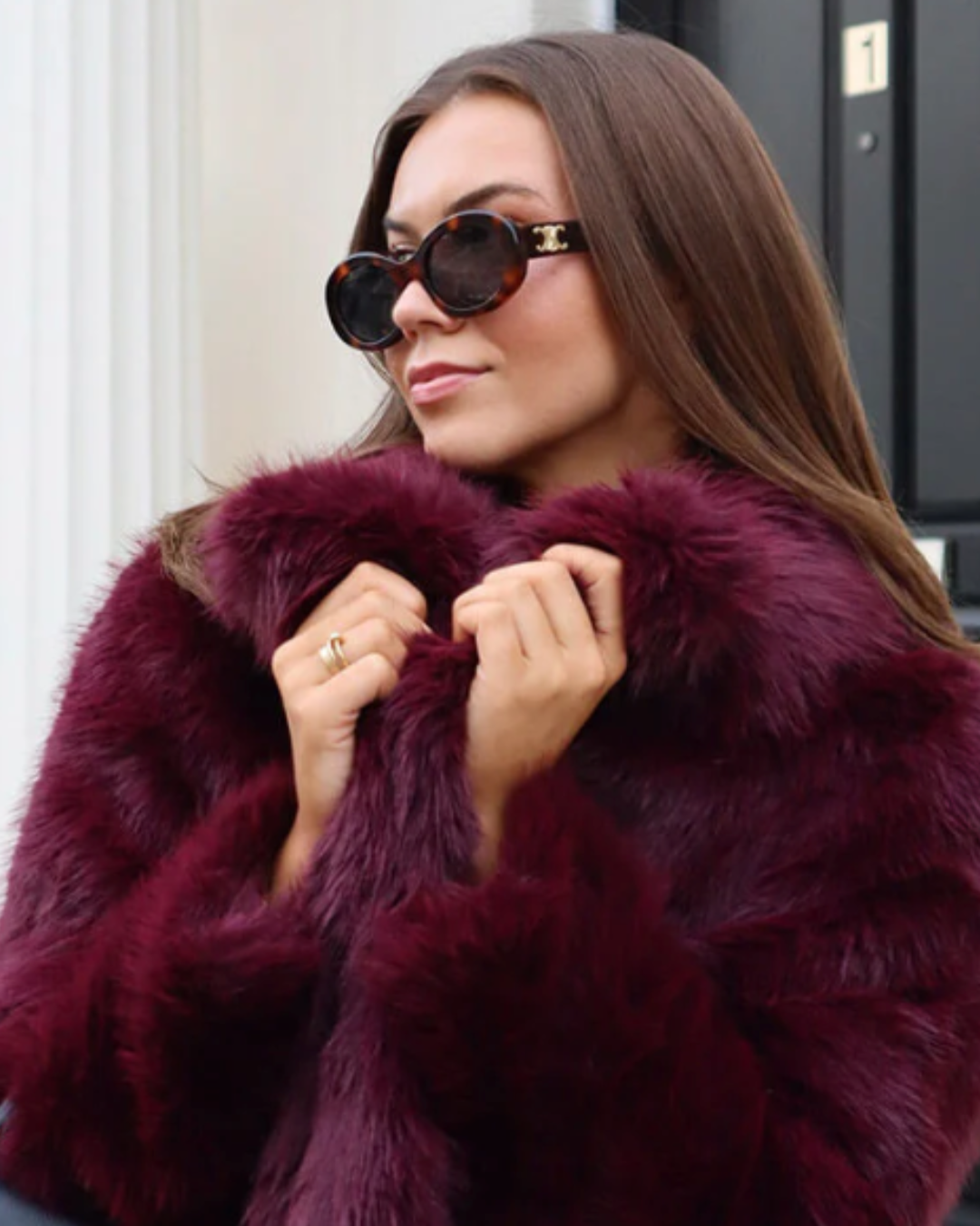 Glamour™ Oxford Fur Coat