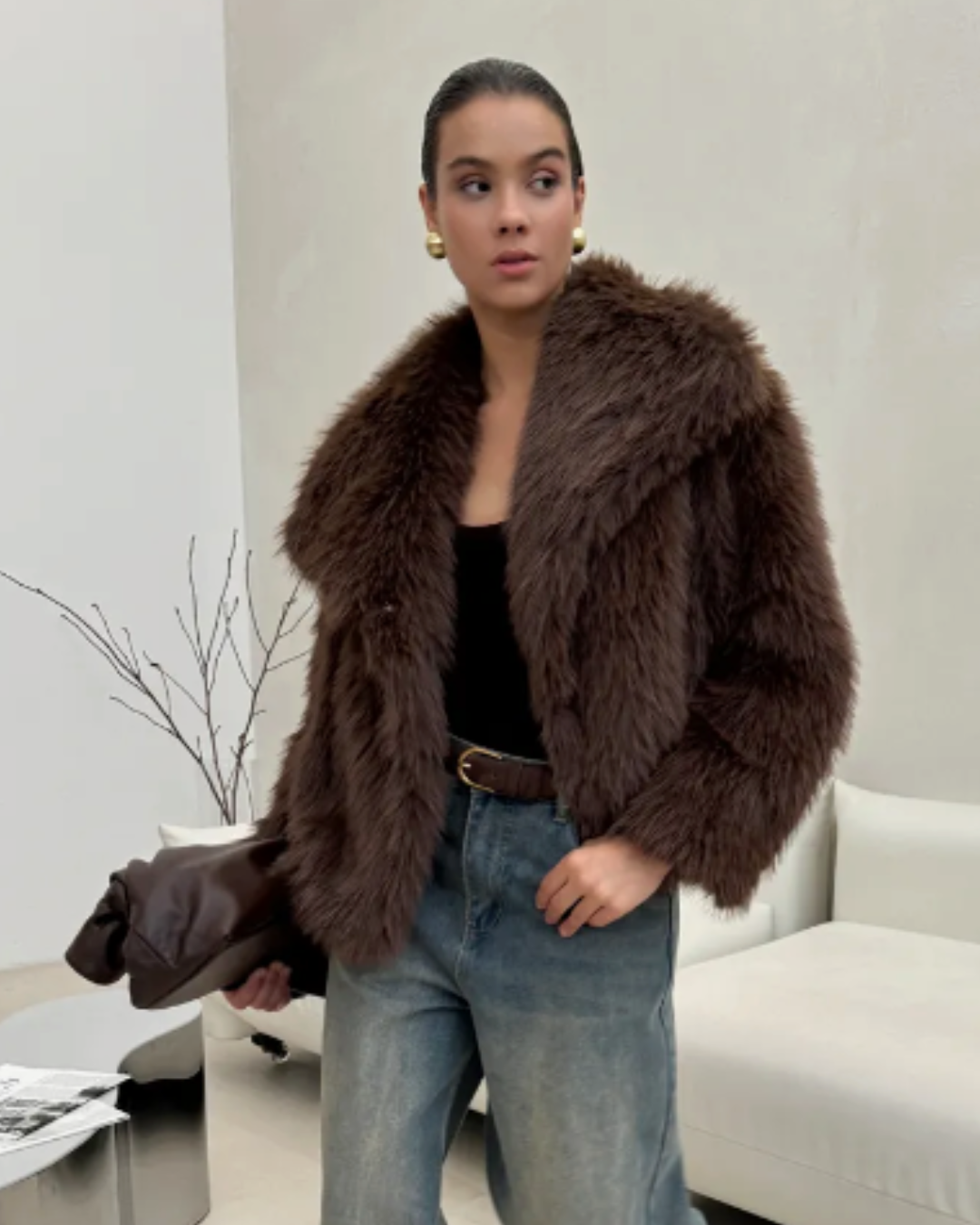 Glamour™ Oxford Fur Coat