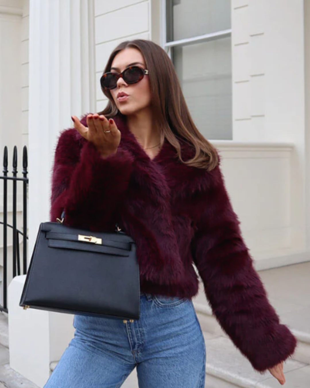 Glamour™ Oxford Fur Coat