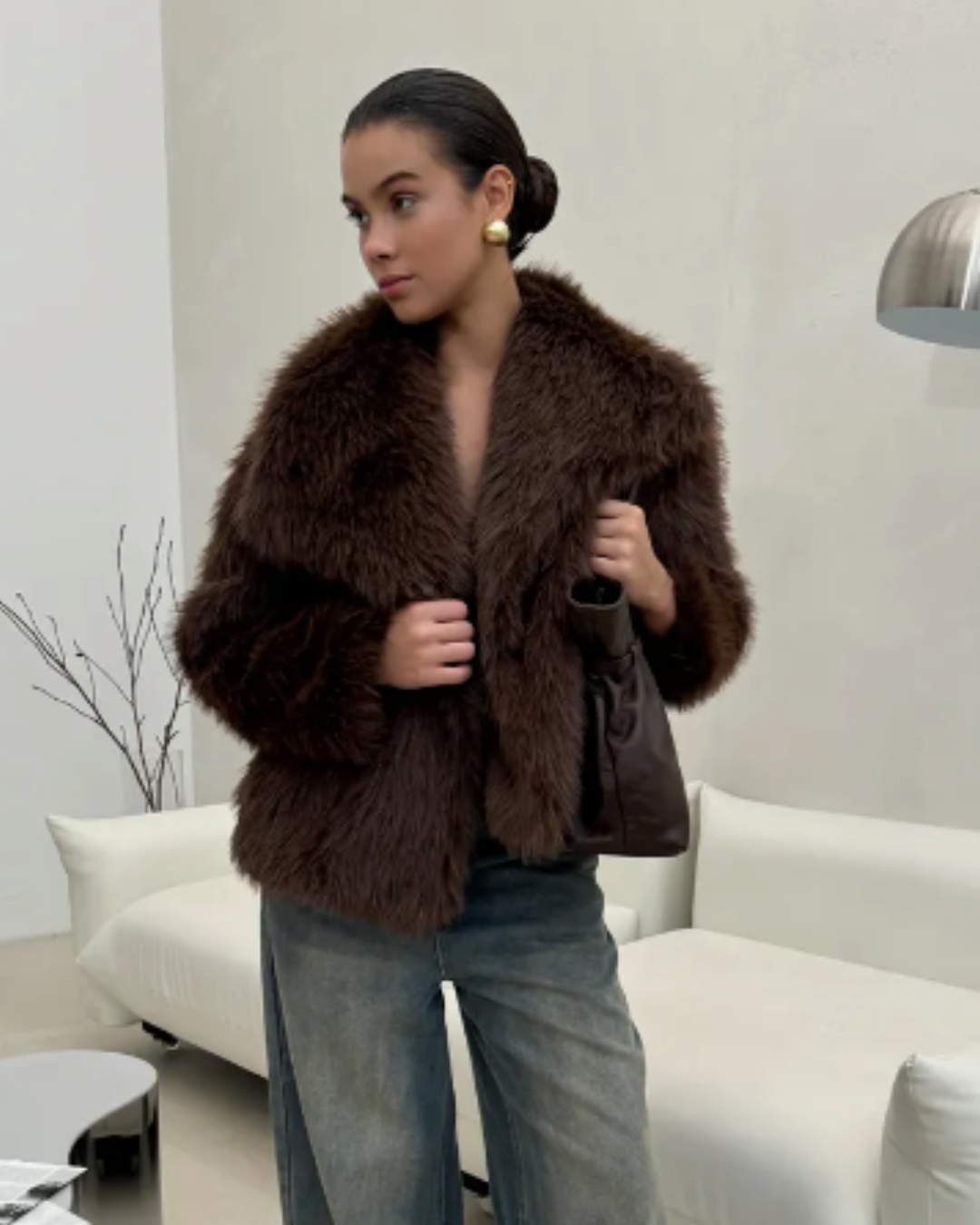 Glamour™ Oxford Fur Coat