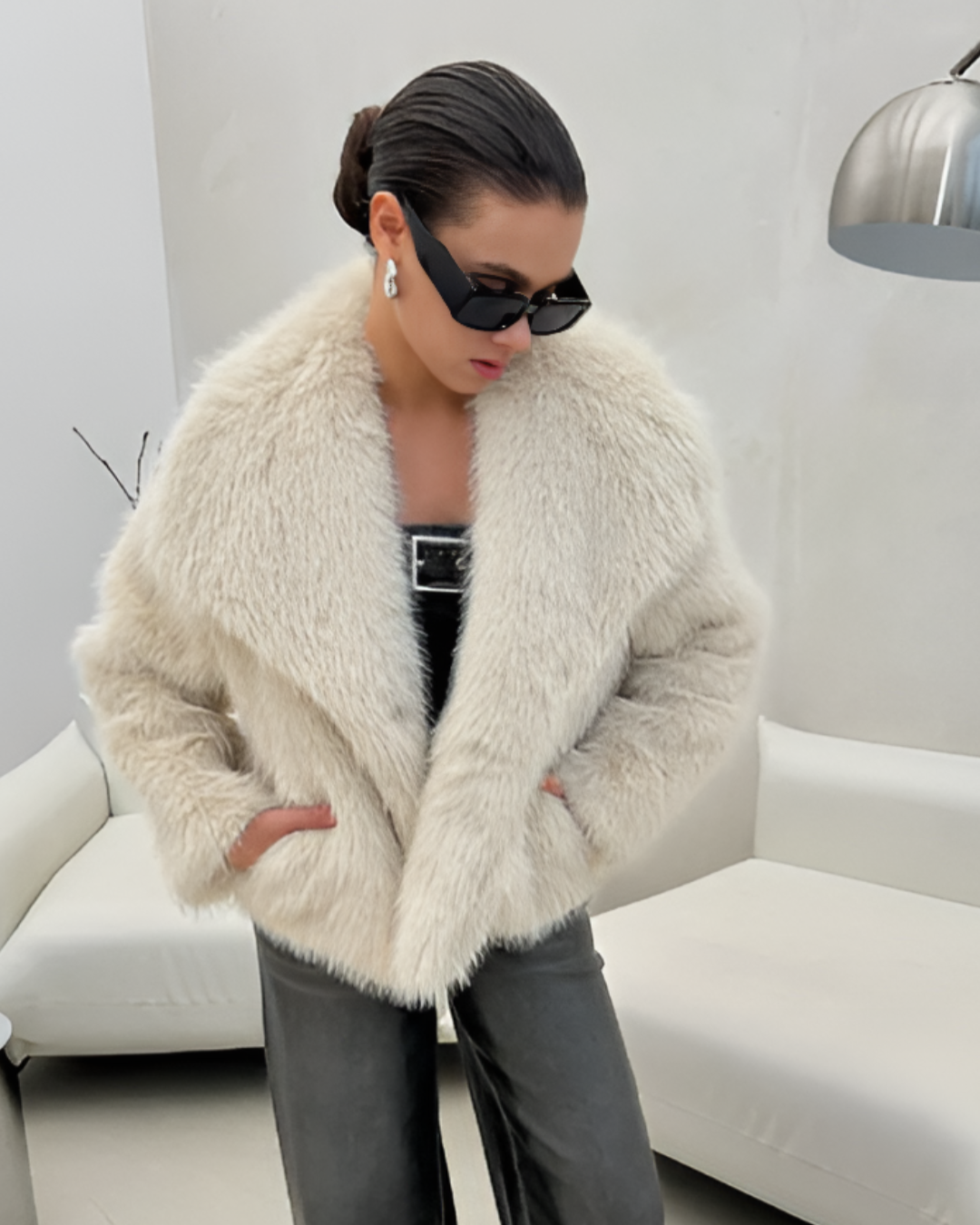 Glamour™ Oxford Fur Coat