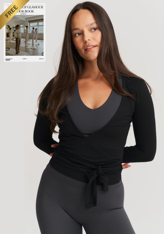 Glamour™ Pilates Wrap Top