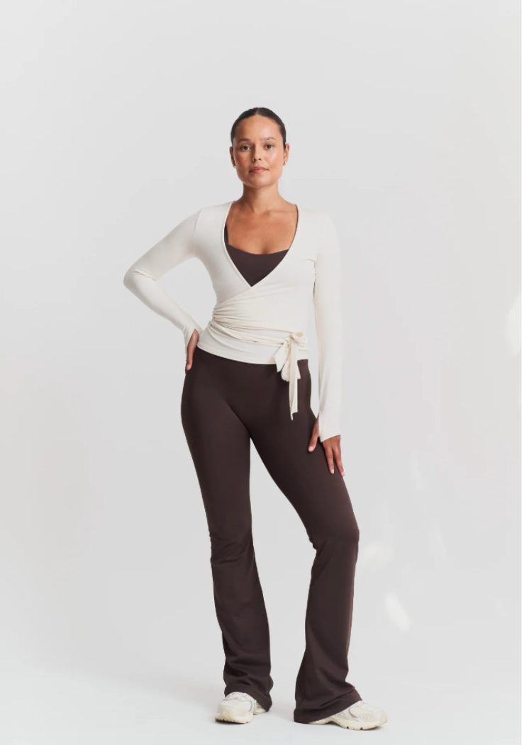 Glamour™ Pilates Wrap Top