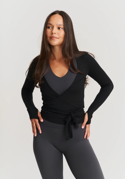 Glamour™ Pilates Wrap Top