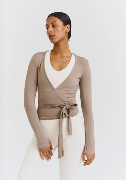 Glamour™ Pilates Wrap Top